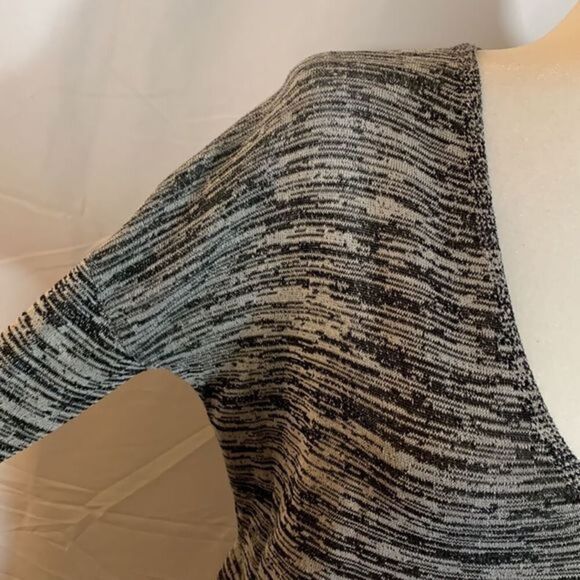 Babaton Grey & Black Long Sleeve Top - Picture 3 of 7